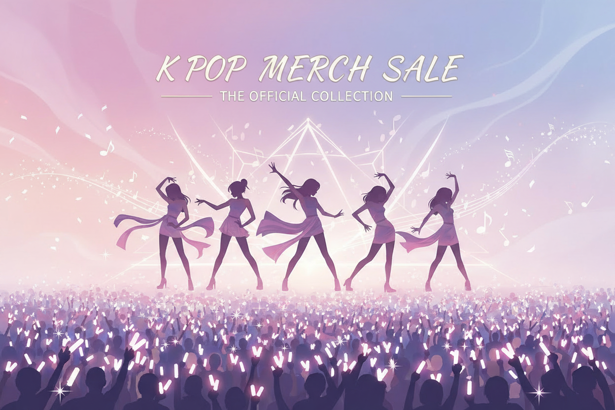 KPOP MERCH SALE Banner